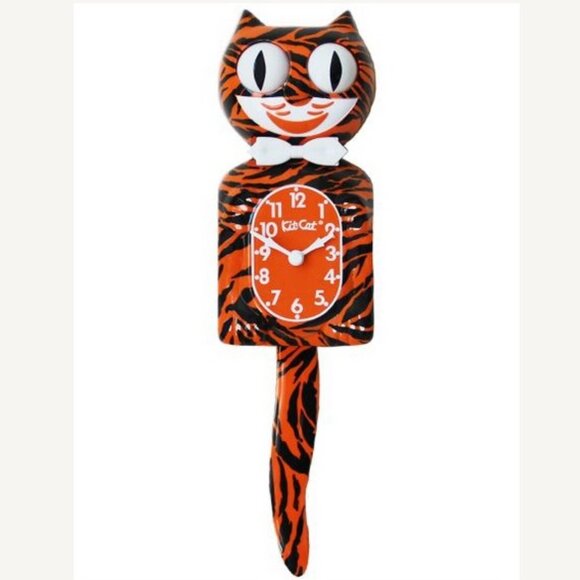 Exotic Pet Collection Bengal Tiger Kit-Cat Klock clock - Picture 4 of 4